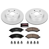 Power Stop 07-09 Chrysler Aspen Front & Rear Z17 Evolution Geomet Coated Brake Kit (1x psbCRK2163, 1x psbCRK2172) thumbnail 8