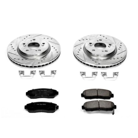 Power Stop 07-09 Acura RDX Front & Rear Z23 Evolution Sport Brake Kit (1x psbK3098, 1x psbK228)