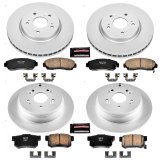 Power Stop 07-09 Acura RDX Front & Rear Z17 Evolution Geomet Coated Brake Kit (1x psbCRK228, 1x psbCRK3098) thumbnail 4