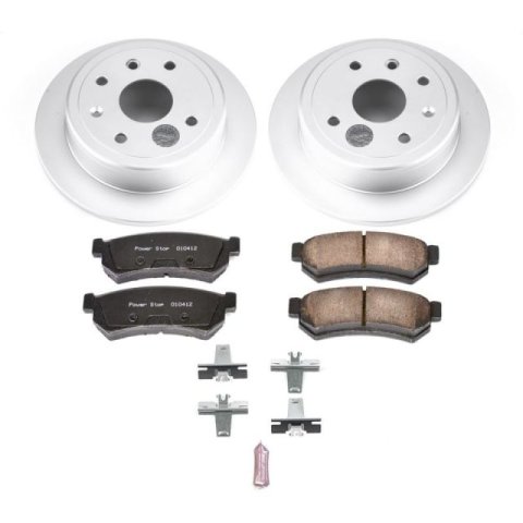 Power Stop 07-08 Suzuki Forenza Front & Rear Z17 Evolution Geomet Coated Brake Kit (1x psbCRK5898, 1x psbCRK5894) thumbnail 3