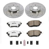 Power Stop 07-08 Nissan Maxima Front & Rear Z26 Street Warrior Brake Kit (1x psbK116-26, 1x psbK098-26) thumbnail 7