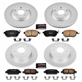 Power Stop 07-08 Nissan Maxima Front & Rear Z17 Evolution Geomet Coated Brake Kit (1x psbCRK116, 1x psbCRK098) thumbnail 4