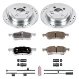 Power Stop 07-08 Mini Cooper Front & Rear Z26 Street Warrior Brake Kit (1x psbK6280-26, 1x psbK5780-26) thumbnail 8