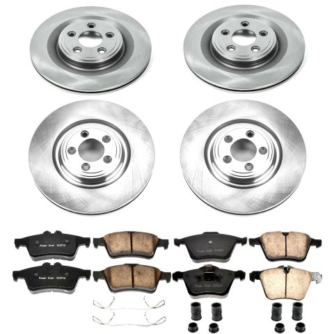 Power Stop 07-08 Jaguar S-Type Front & Rear Autospecialty Brake Kit (1x psbKOE4612, 1x psbKOE5638) thumbnail 7