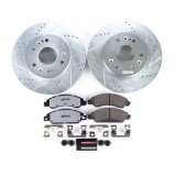 Power Stop 07-08 Cadillac Escalade Front & Rear Z36 Truck & Tow Brake Kit (1x psbK2083-36, 1x psbK2067-36) thumbnail 2
