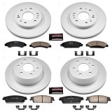 Power Stop 07-08 Cadillac Escalade Front & Rear Z17 Evolution Geomet Coated Brake Kit (1x psbCRK2083, 1x psbCRK2067) thumbnail 4