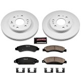 Power Stop 07-08 Cadillac Escalade Front & Rear Z17 Evolution Geomet Coated Brake Kit (1x psbCRK2083, 1x psbCRK2067) thumbnail 8