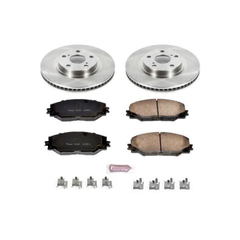 Power Stop 06-18 Toyota RAV4 Front & Rear Autospecialty Brake Kit (1x psbKOE3054, 1x psbKOE4671) thumbnail 2