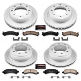 Power Stop 06-17 Chevrolet Express 2500 Front & Rear Z17 Evolution Geomet Coated Brake Kit (1x psbCRK2020, 1x psbCRK2043) thumbnail 1