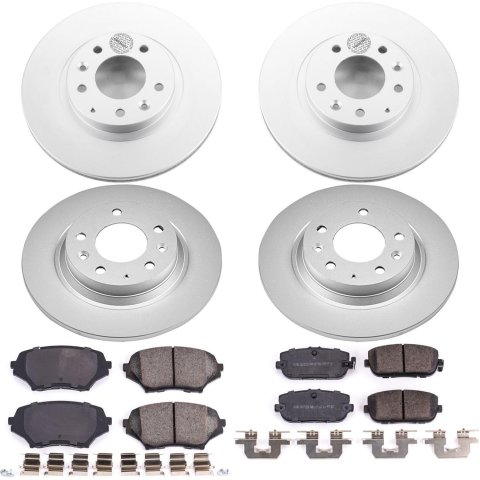 Power Stop 06-15 Mazda MX-5 Miata Front & Rear Z17 Evolution Geomet Coated Brake Kit (1x psbCRK2451, 1x psbCRK4659) thumbnail 4