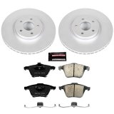 Power Stop 06-13 Volvo C70 Front & Rear Z23 Evolution Sport Coated Brake Kit (1x psbCRK5430, 1x psbCRK4613) thumbnail 8