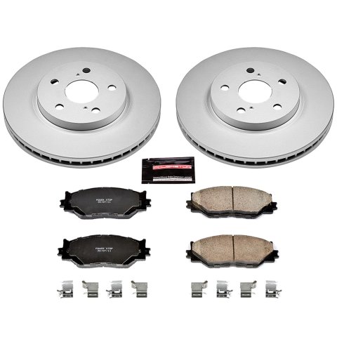 Power Stop 06-13 Lexus IS250 Front & Rear Z17 Evolution Geomet Coated Brake Kit (1x psbCRK195, 1x psbCRK2406) thumbnail 5