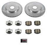 Power Stop 06-13 Chevrolet Corvette Front & Rear Z26 Street Warrior Brake Kit (1x psbK1446-26, 1x psbK1444-26) thumbnail 8