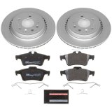 Power Stop 06-11 Saab 9-3 Front & Rear Euro-Stop Brake Kit (1x psbESK5349, 1x psbESK983) thumbnail 3