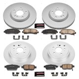 Power Stop 06-11 Honda Ridgeline Front & Rear Z17 Evolution Geomet Coated Brake Kit (1x psbCRK2431, 1x psbCRK2429) thumbnail 4