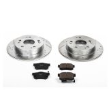 Power Stop 06-11 Honda Civic Front & Rear Z23 Evolution Sport Brake Kit (1x psbK1243, 1x psbK2384) thumbnail 2