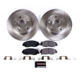Power Stop 06-11 Honda Civic Coupe Front & Rear Autospecialty Brake Kit (1x psbKOE15397DK, 1x psbKOE2384) thumbnail 1