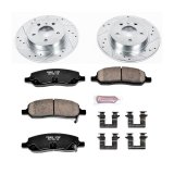 Power Stop 06-11 Buick Lucerne Front & Rear Z23 Evolution Sport Brake Kit (1x psbK4658, 1x psbK1437) thumbnail 5