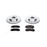 Power Stop 06-11 Buick Lucerne Front & Rear Z23 Evolution Sport Brake Kit (1x psbK4658, 1x psbK1437) thumbnail 6