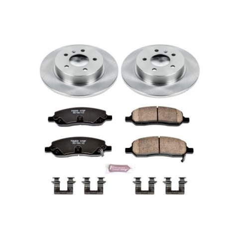 Power Stop 06-11 Buick Lucerne Front & Rear Autospecialty Brake Kit (1x psbKOE4658, 1x psbKOE4654) thumbnail 6