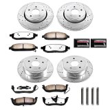 Power Stop 06-10 Jeep Commander Front & Rear Z36 Truck & Tow Brake Kit (1x psbK2221-36, 1x psbK2219-36) thumbnail 4