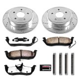Power Stop 06-10 Jeep Commander Front & Rear Z36 Truck & Tow Brake Kit (1x psbK2221-36, 1x psbK2219-36) thumbnail 5