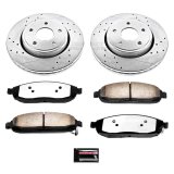 Power Stop 06-10 Jeep Commander Front & Rear Z36 Truck & Tow Brake Kit (1x psbK2221-36, 1x psbK2219-36) thumbnail 7