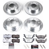 Power Stop 06-10 Hummer H3 Front & Rear Z36 Truck & Tow Brake Kit (1x psbK3035-36, 1x psbK3067-36) thumbnail 3