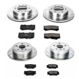 Power Stop 06-10 Hummer H3 Front & Rear Z23 Evolution Sport Brake Kit (1x psbK3067, 1x psbK3035) thumbnail 3