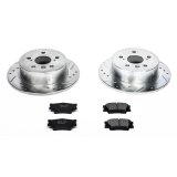 Power Stop 06-10 Hummer H3 Front & Rear Z23 Evolution Sport Brake Kit (1x psbK3067, 1x psbK3035) thumbnail 4