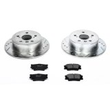 Power Stop 06-10 Hummer H3 Front & Rear Z23 Evolution Sport Brake Kit (1x psbK3067, 1x psbK3035) thumbnail 6