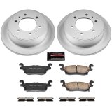 Power Stop 06-10 Hummer H3 Front & Rear Z17 Evolution Geomet Coated Brake Kit (1x psbCRK3035, 1x psbCRK3067) thumbnail 5