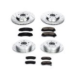 Power Stop 06-10 Chevrolet Impala Front & Rear Z23 Evolution Sport Brake Kit (1x psbK1440, 1x psbK1437) thumbnail 3