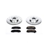 Power Stop 06-10 Chevrolet Impala Front & Rear Z23 Evolution Sport Brake Kit (1x psbK1440, 1x psbK1437) thumbnail 4