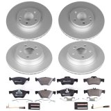 Power Stop 06-09 Mercedes-Benz E350 Front & Rear Euro-Stop Brake Kit (1x psbESK5322, 1x psbESK5168) thumbnail 6