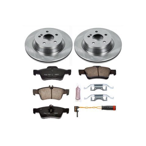 Power Stop 06-09 Mercedes-Benz E350 Front & Rear Autospecialty Brake Kit (1x psbKOE5168, 1x psbKOE5322) thumbnail 5