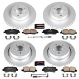 Power Stop 06-09 Land Rover Range Rover Front & Rear Z23 Evolution Sport Coated Brake Kit (1x psbCRK5419, 1x psbCRK5624) thumbnail 4