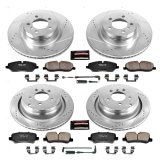 Power Stop 06-09 Land Rover Range Rover Front & Rear Z23 Evolution Sport Brake Kit (1x psbK5624, 1x psbK5419) thumbnail 8