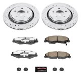 Power Stop 06-09 Cadillac XLR Front & Rear Z26 Street Warrior Brake Kit (1x psbK5158-26, 1x psbK5159-26) thumbnail 8