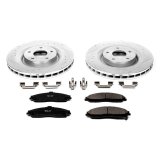 Power Stop 06-09 Cadillac XLR Front & Rear Z23 Evolution Sport Brake Kit (1x psbK5159, 1x psbK5158) thumbnail 4