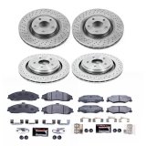 Power Stop 06-09 Cadillac XLR Front & Rear Track Day Brake Kit (1x psbTDBK5158, 1x psbTDBK5159) thumbnail 2