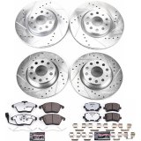 Power Stop 06-09 Audi A3 Front & Rear Z26 Street Warrior Brake Kit (1x psbK2261-26, 1x psbK2259-26) thumbnail 2