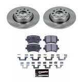 PowerStop Track Day Spec High Performance Brake Kits TDSK2260 Rotor and Pad Combo, Platform Specific, Front/Rear, Solid Surface Rotors, Carbon Fiber Metallic Pads, Audi, Volkswagen, Kit thumbnail 5