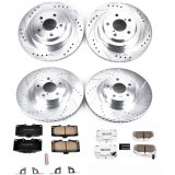 Power Stop 06-07 Subaru Impreza Front & Rear Z26 Street Warrior Brake Kit (1x psbK2367-26, 1x psbK4932-26) thumbnail 5