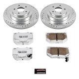 Power Stop 06-07 Subaru Impreza Front & Rear Z26 Street Warrior Brake Kit (1x psbK2367-26, 1x psbK4932-26) thumbnail 9