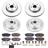 Power Stop 06-07 Subaru B9 Tribeca Front & Rear Z17 Evolution Geomet Coated Brake Kit (1x psbCRK4645, 1x psbCRK4603) thumbnail 1