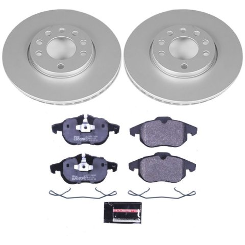 Power Stop 06-07 Saab 9-3 Front & Rear Euro-Stop Brake Kit (1x psbESK978, 1x psbESK983) thumbnail 8