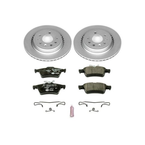Power Stop 06-07 Saab 9-3 Front & Rear Euro-Stop Brake Kit (1x psbESK978, 1x psbESK983) thumbnail 9