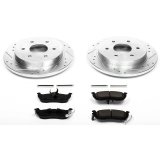 Power Stop 06-07 Infiniti QX56 Front & Rear Z23 Evolution Sport Brake Kit (1x psbK2909, 1x psbK2445) thumbnail 5