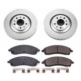 Power Stop 06-07 Cadillac CTS Front & Rear Z17 Evolution Geomet Coated Brake Kit (1x psbCRK1429, 1x psbCRK2958) thumbnail 1